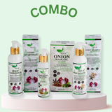 Onion oil, Shampoo & Conditioner Combo.
